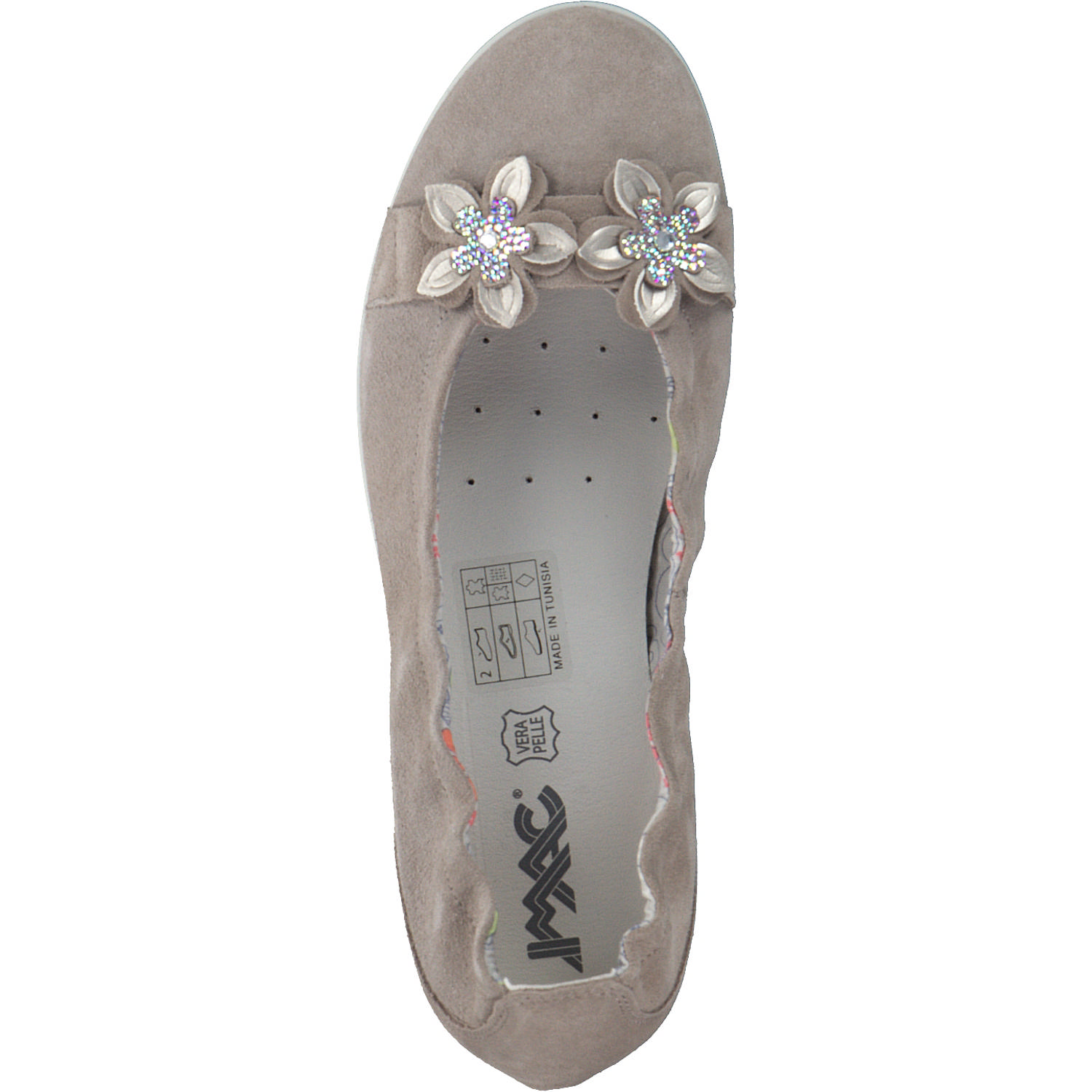 IMAC 380160, Ballerinas (Kinder), Damen, beige