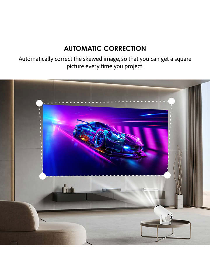 SmartCase 4K-Projektor in Weiß günstig kaufen onesize