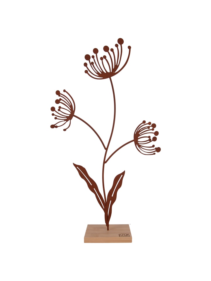 UNUS Aufsteller Deko-Blume in Rost günstig kaufen