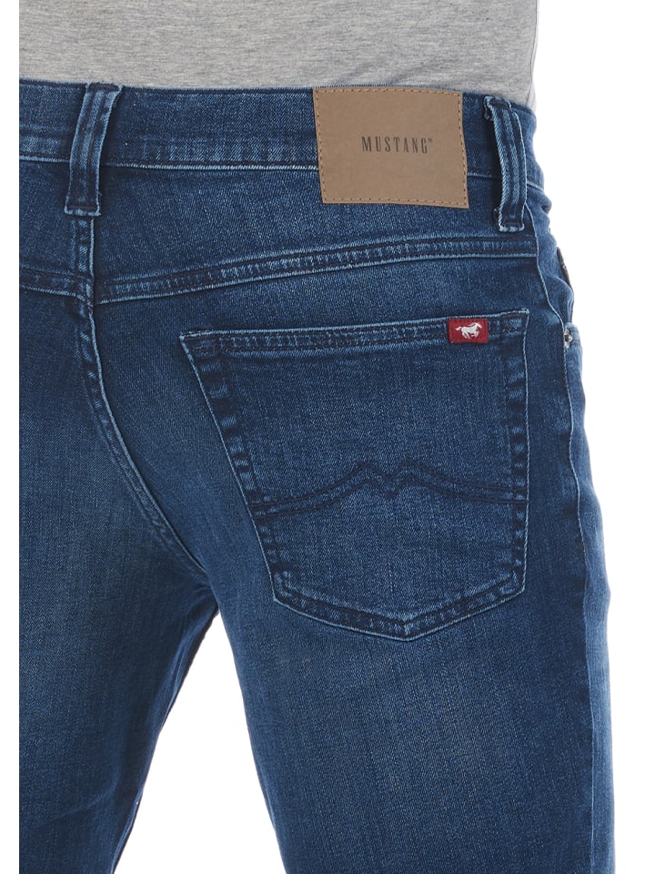Mustang Jeans Tramper regular/straight in Blau günstig kaufen W32/L34
