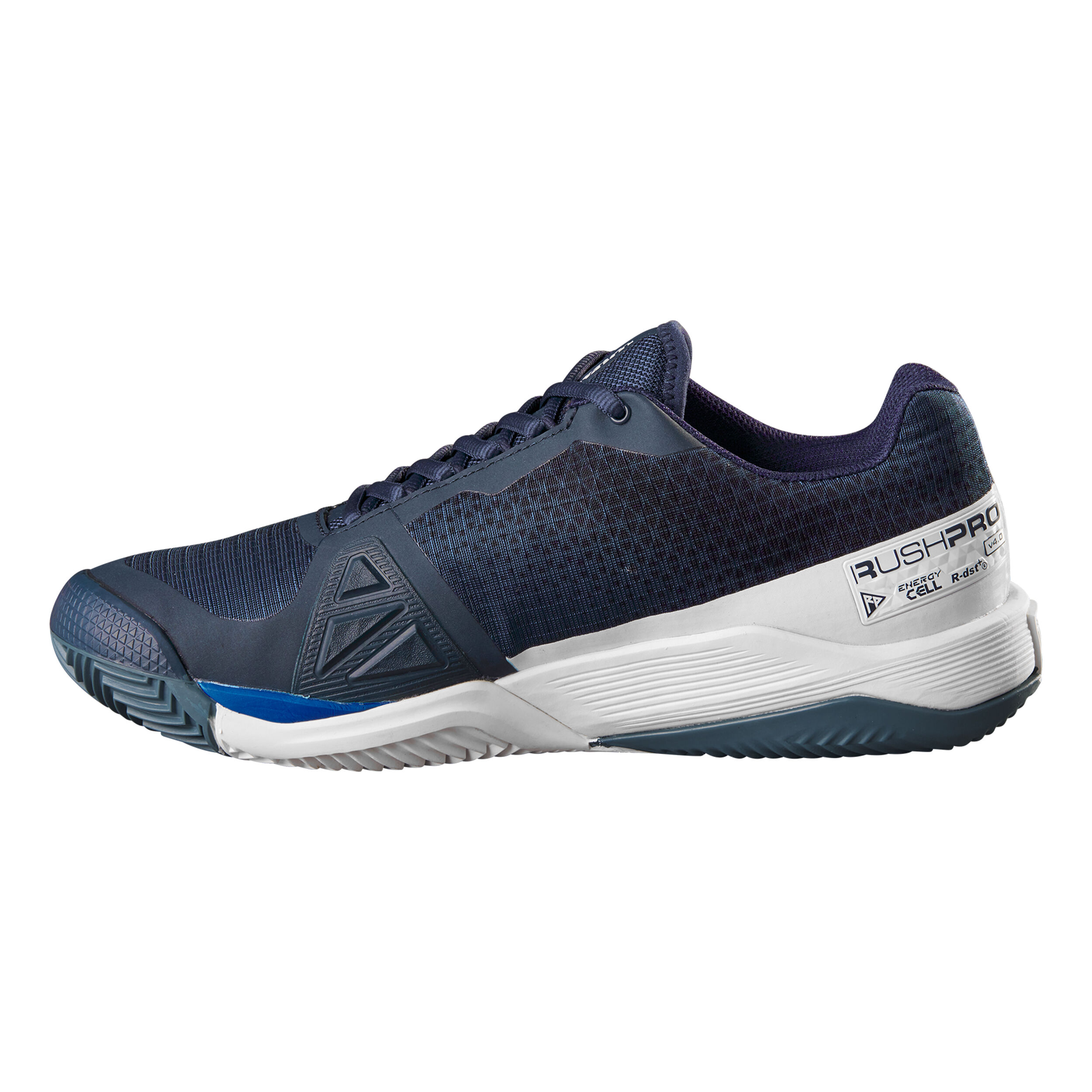 Rush Pro 4.0 Sandplatzschuh Herren - Dunkelblau, Weiß
