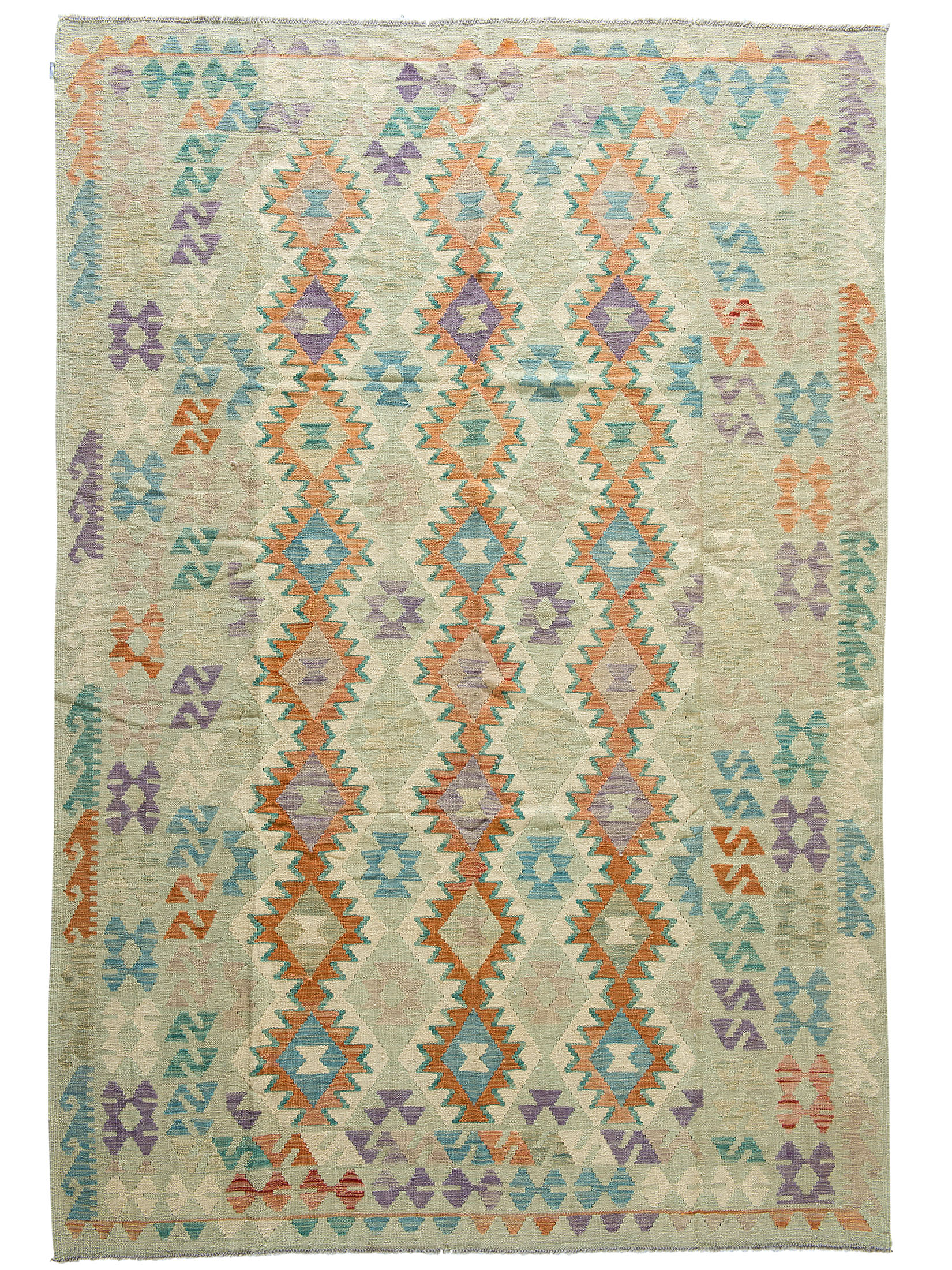 Afghan Kelim ca. 197 x 291 cm, Unikat / Einzelstück