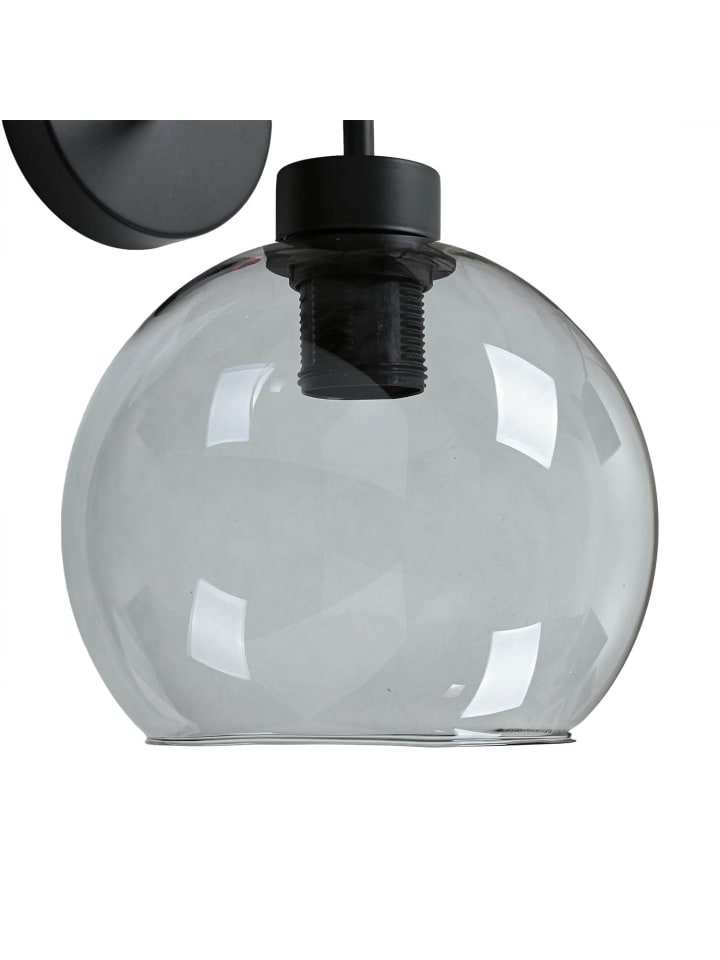 Licht-Erlebnisse Wandlampe in Schwarz Graphit günstig kaufen onesize