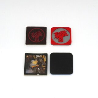 Multicolor Pillage Tokens for Blood Rage - 9 Pieces