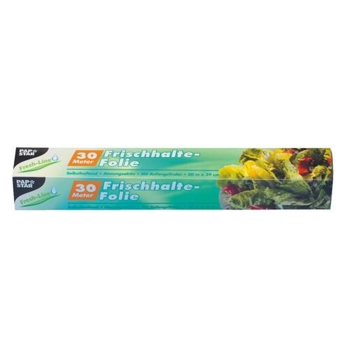 PAPSTAR Frischhaltefolie LDPE-Folie Transparent 86987 1