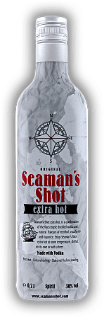 Seaman's Shot extra hot with Vodka Seaman's Shot extra hot with Vodka Sehr frisch und scharf. 0,7	 Liter - Vol 30%