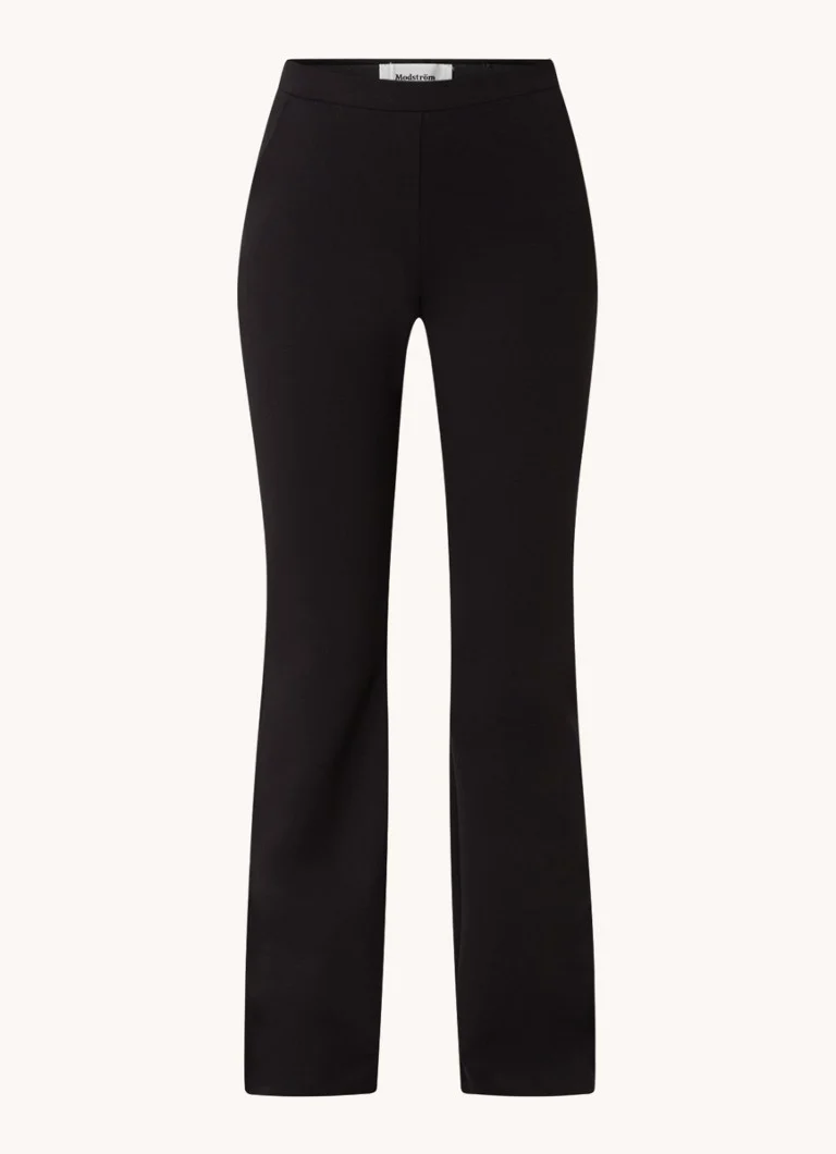 Pantaloni svasati a vita alta Modström Tanny con elasticità