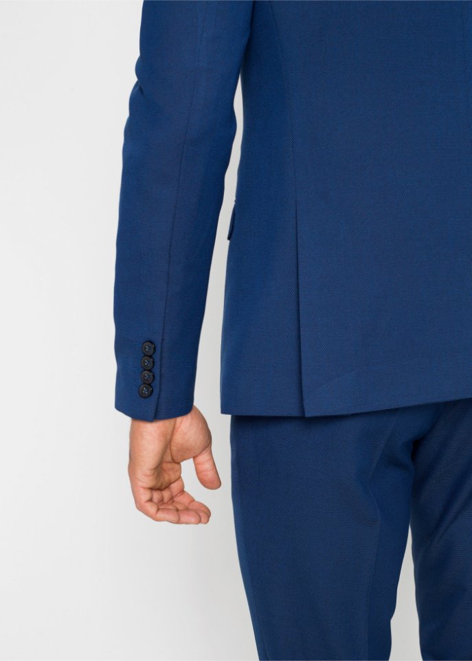 Anzug (3-tlg.Set): Sakko, Hose, Krawatte, Slim Fit