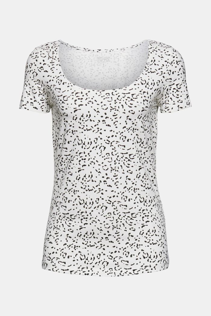 T-Shirt mit Musterprint, Bio-Baumwolle