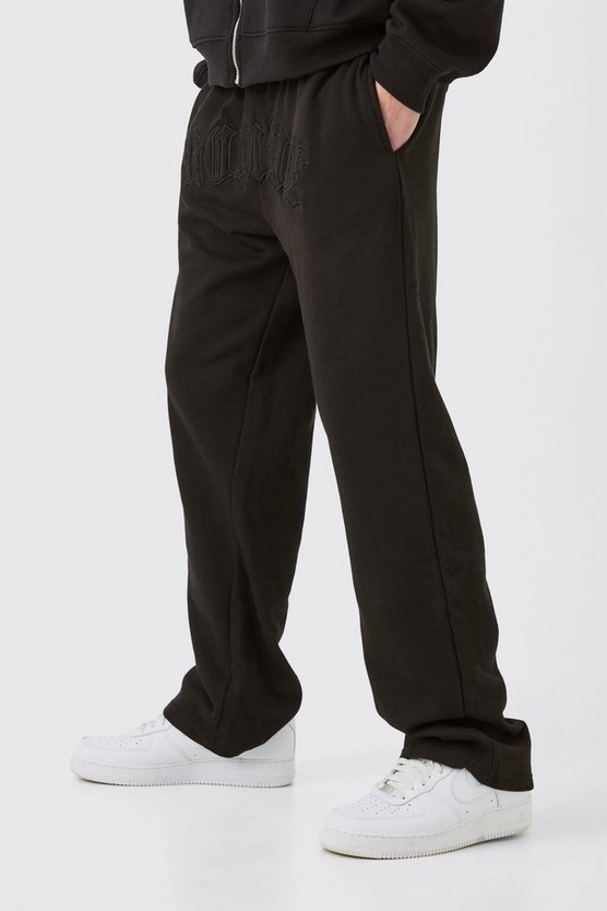 Lockere Homme Jogginghose in Waffeloptik