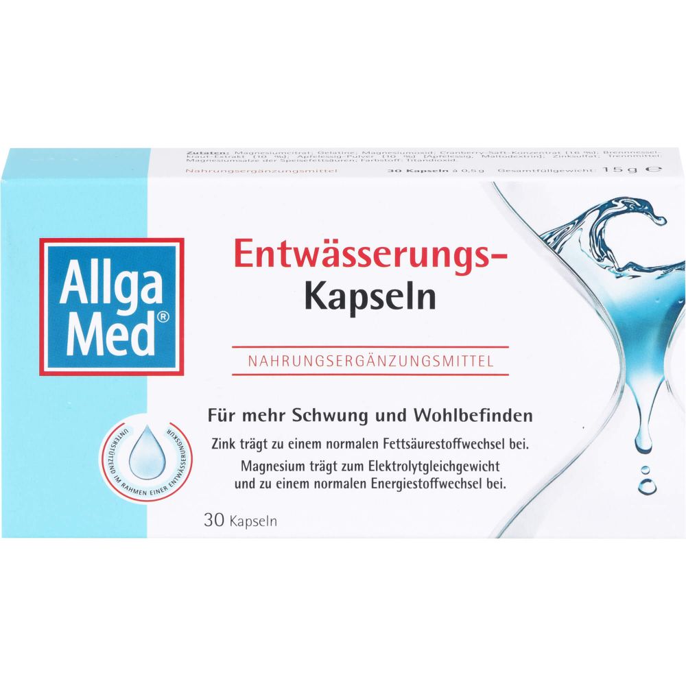 ALLGA MED Entwässerungs-Kapseln