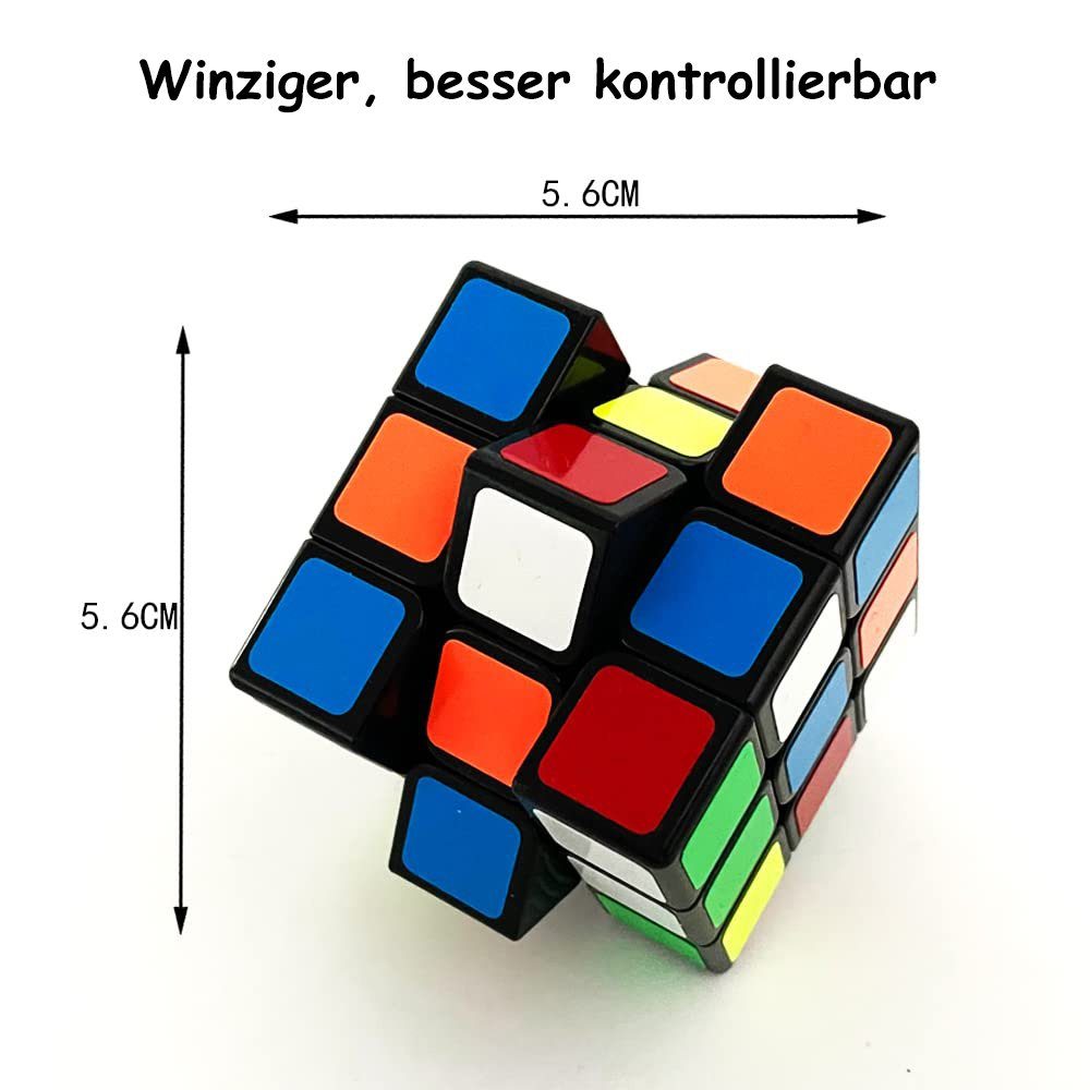 CAMILA Lernspielzeug Classic Rubik's Cube - 3x3 Quick Cube für Anfänger und Experten (1-St)