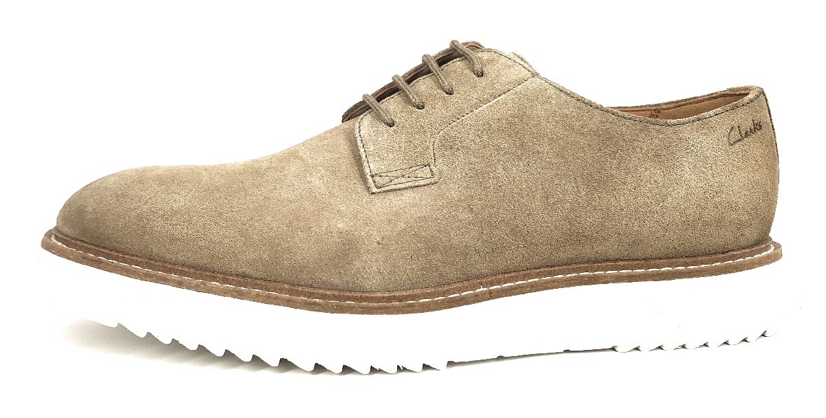 Clarks Ernest Walk 261497107 Beige Dark Sand