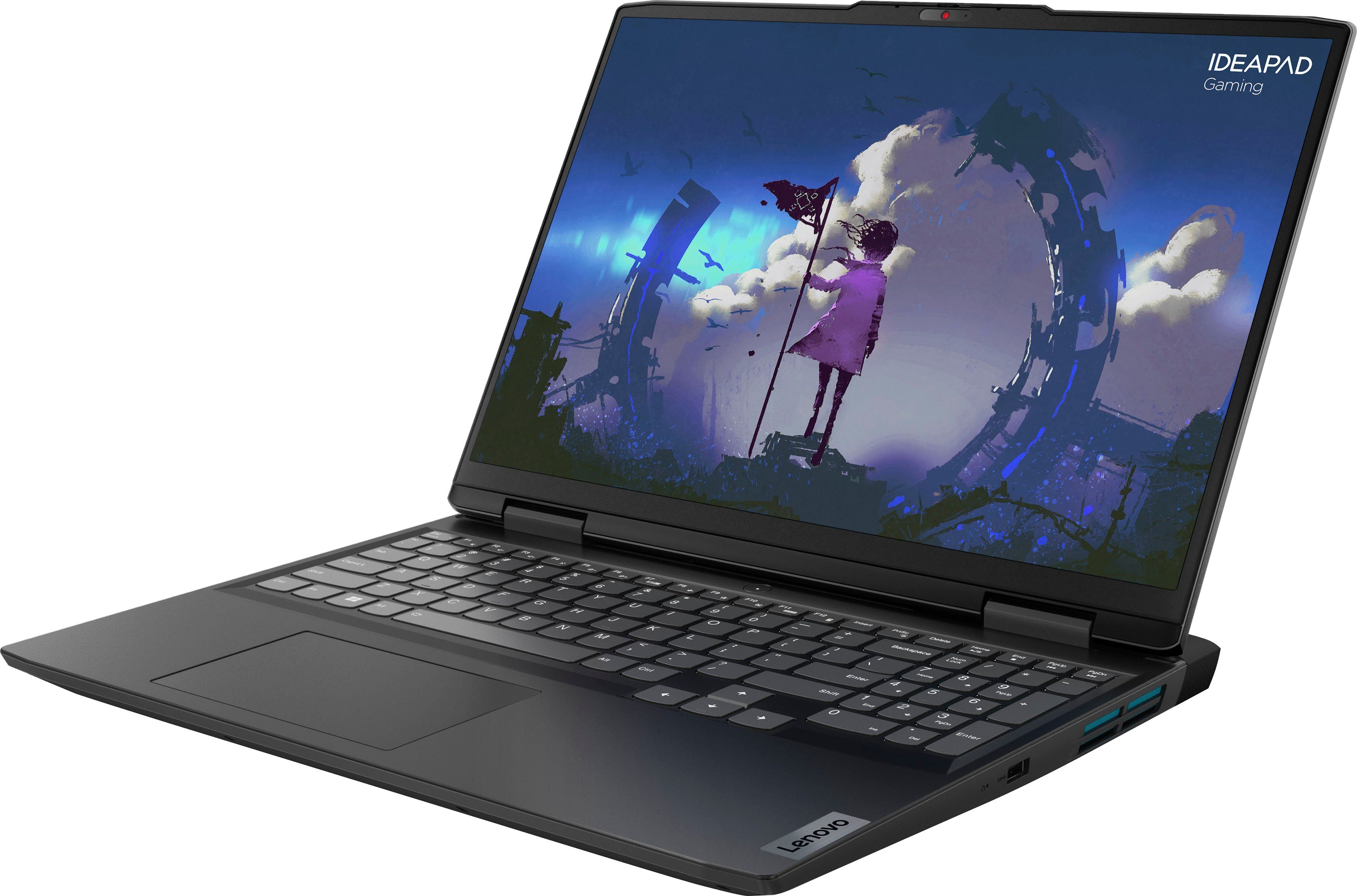 Lenovo IdeaPad Gaming 3 16IAH7 Gaming-Notebook (40,6 cm/16 Zoll, Intel Core i5 12450H, GeForce RTX 3050 Ti, 512 GB SSD, 3 Monate kostenlos Lenovo Premium Care)