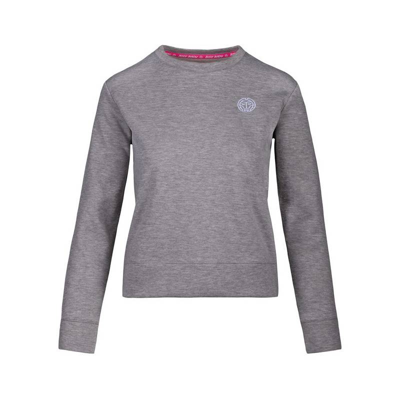 BIDI BADU Mirella Basic Crew Hoodie Damen