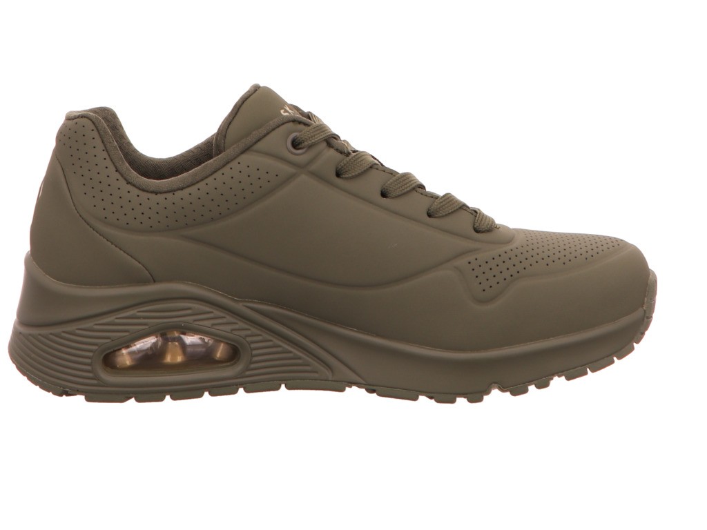 SKECHERS Freizeit Schnürer khaki UNO - STAND ON AIR