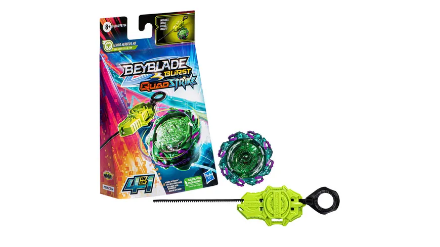 Hasbro - Beyblade Burst QuadStrike Starter Pack, 1 Stück, sortiert