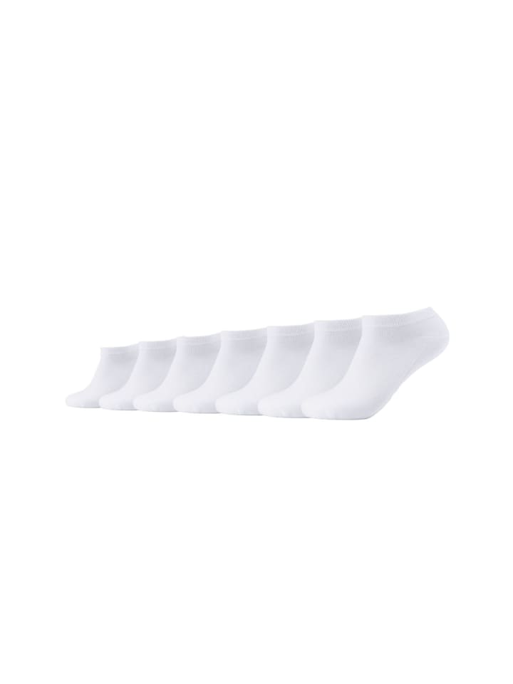 camano Sneakersocken 7er Pack ca-soft in Weiß günstig kaufen