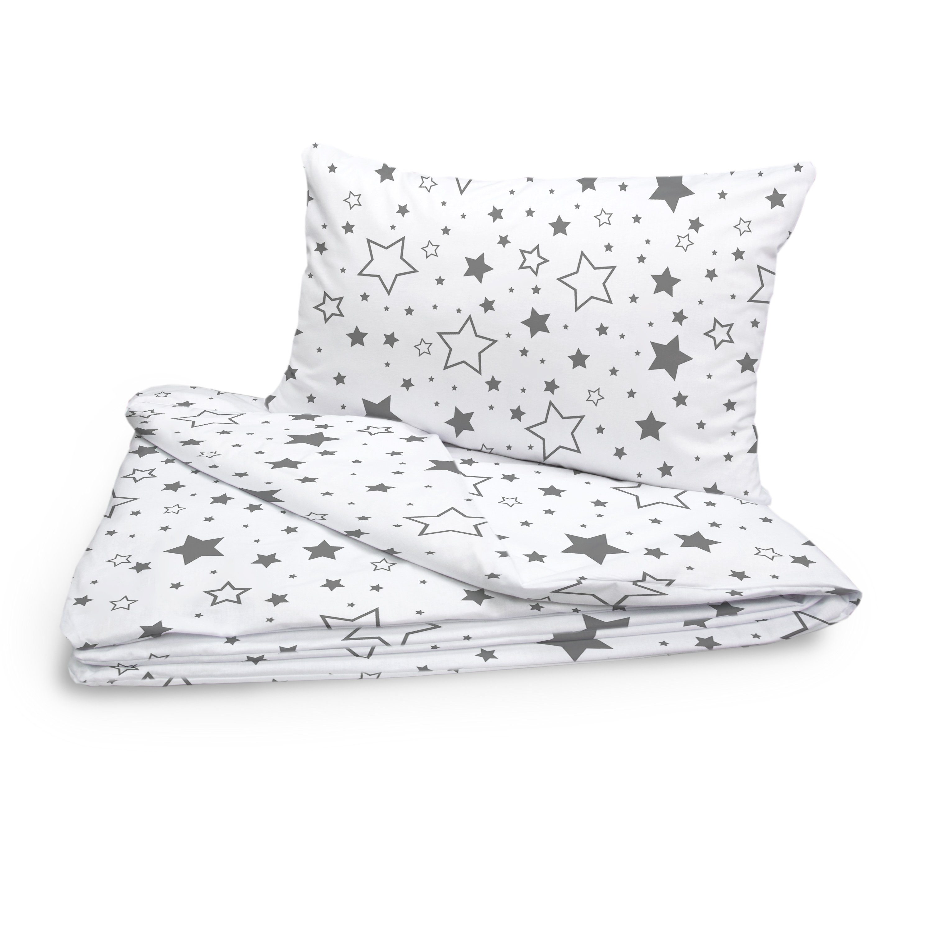 Babybettwäsche Kinderbettwäsche 100x135 Himmel Betthimmel Bettwäsche Babybettwäsche, Amilian, Chiffonhimmel, 100% Baumwolle