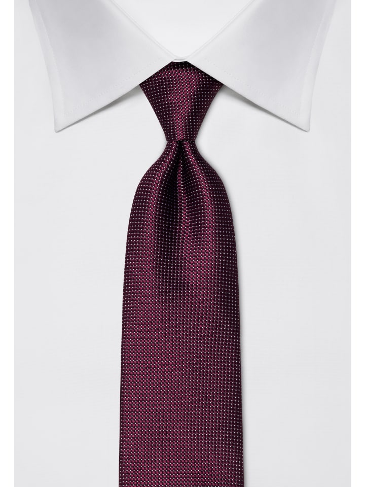 Vincenzo Boretti Krawatte in aubergine günstig kaufen onesize