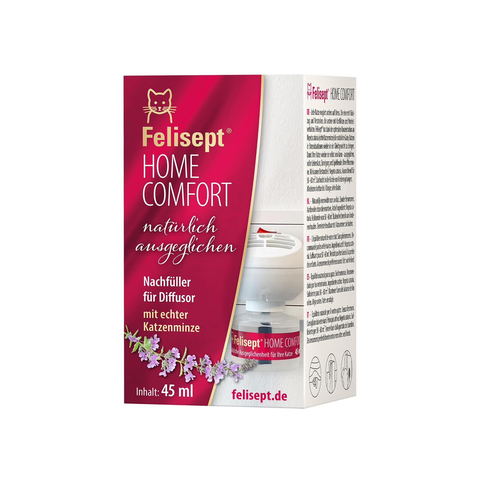 Felisept Beruhigungsmittel Felisept Home Comfort Nachfüller 45ml