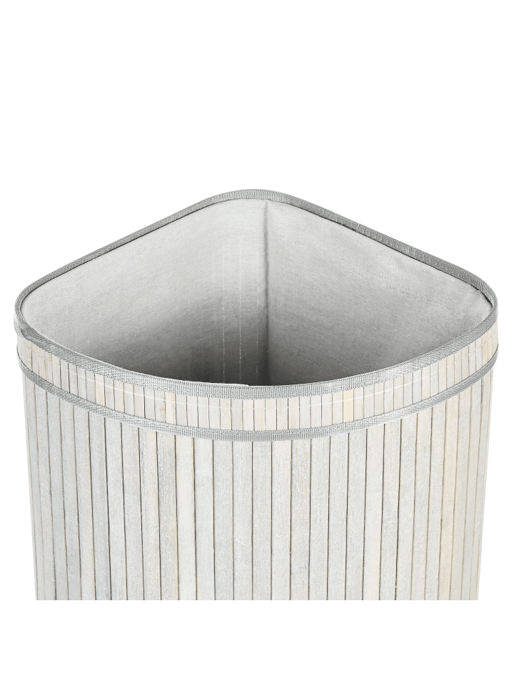 Beliani Wäschekörbe BADULLA in Grau - (W) 42 x (H) 60 x (L) 35 cm günstig kaufen onesize