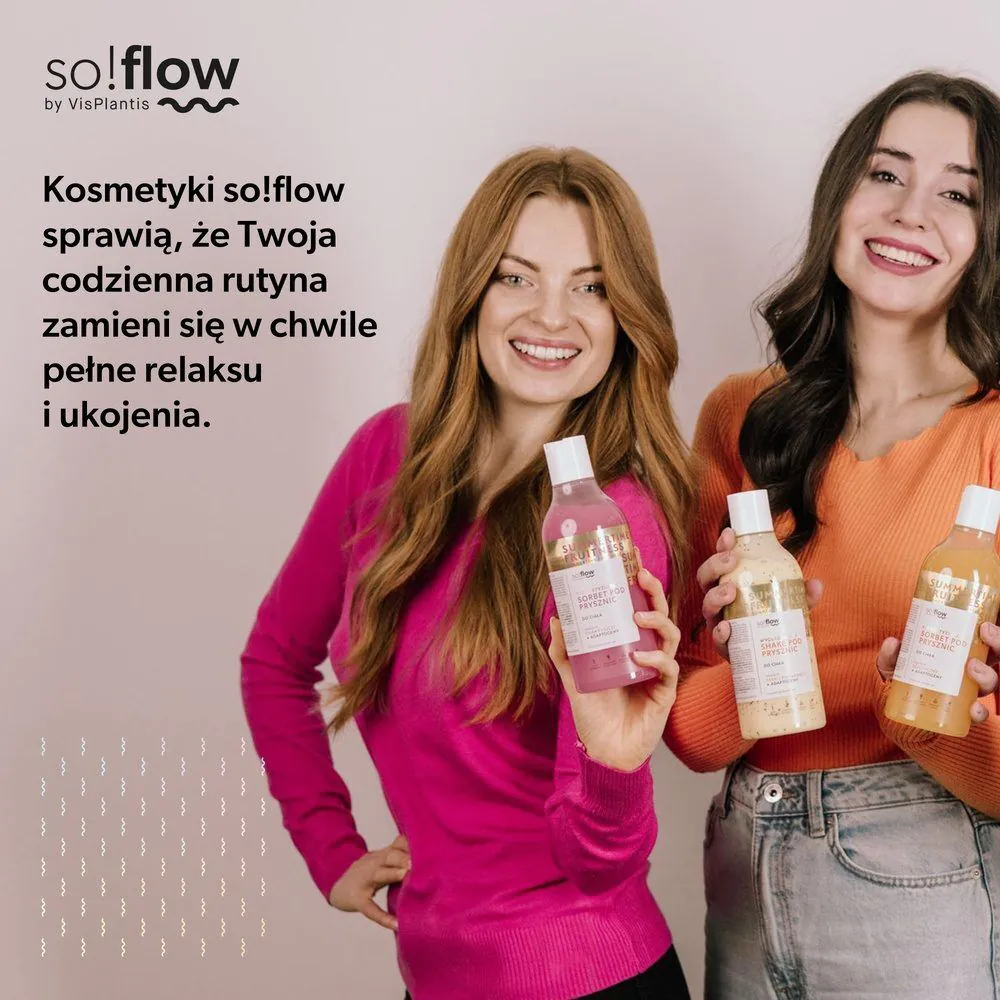 So!Flow Ενεργειακό Σορμπέ Ντους, Γκουάβα και Λίτσι