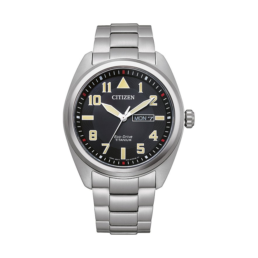 Citizen Herrenuhr Super Titanium Eco Drive