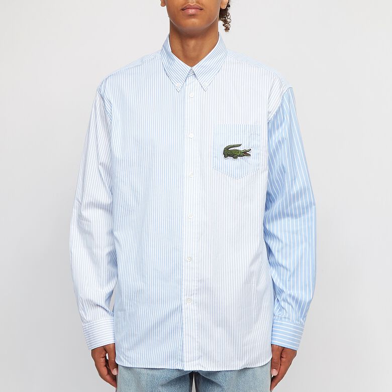 Lacoste Bic Croc Stripe Shirt light blue