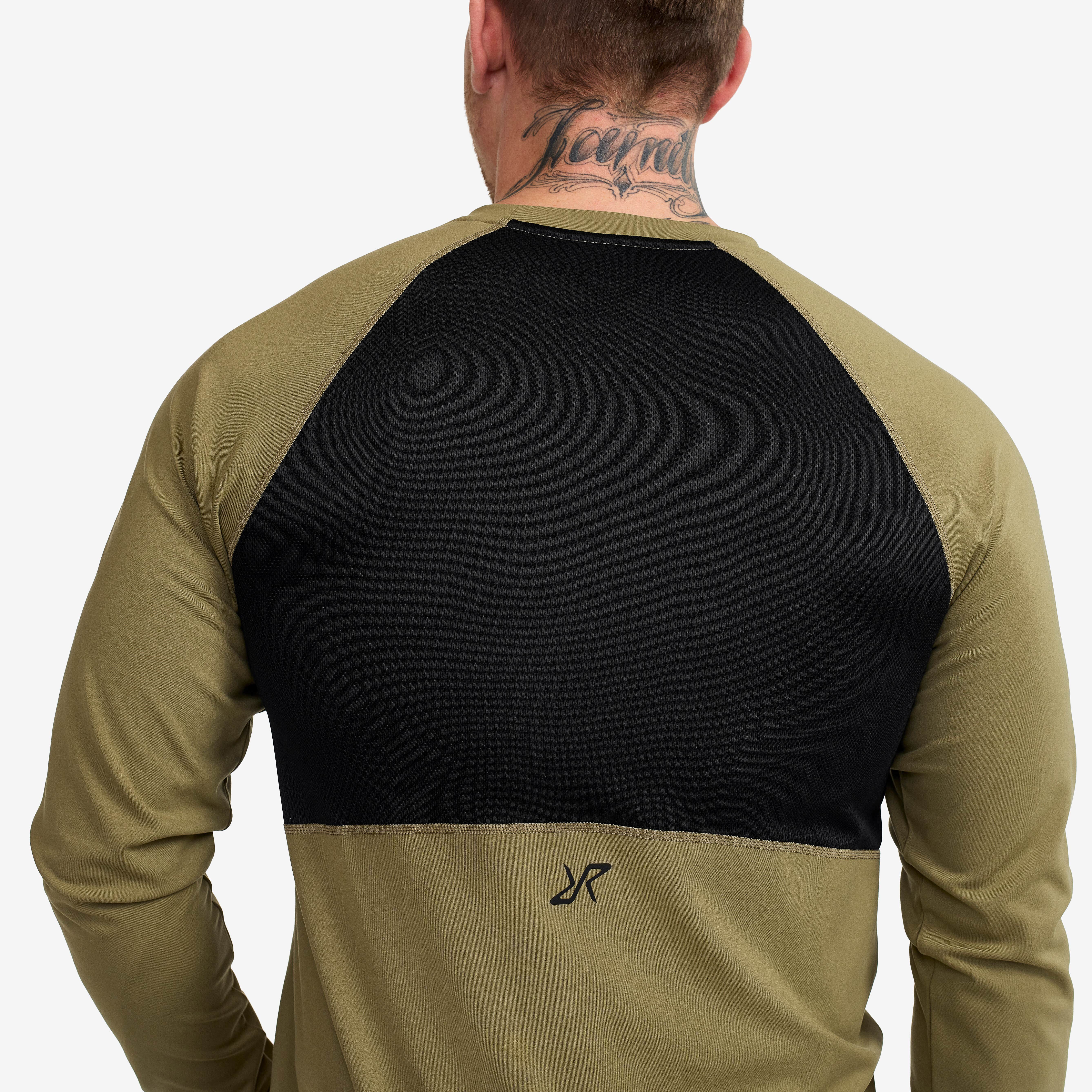 Prep Crew Neck Top Homme Martini Olive