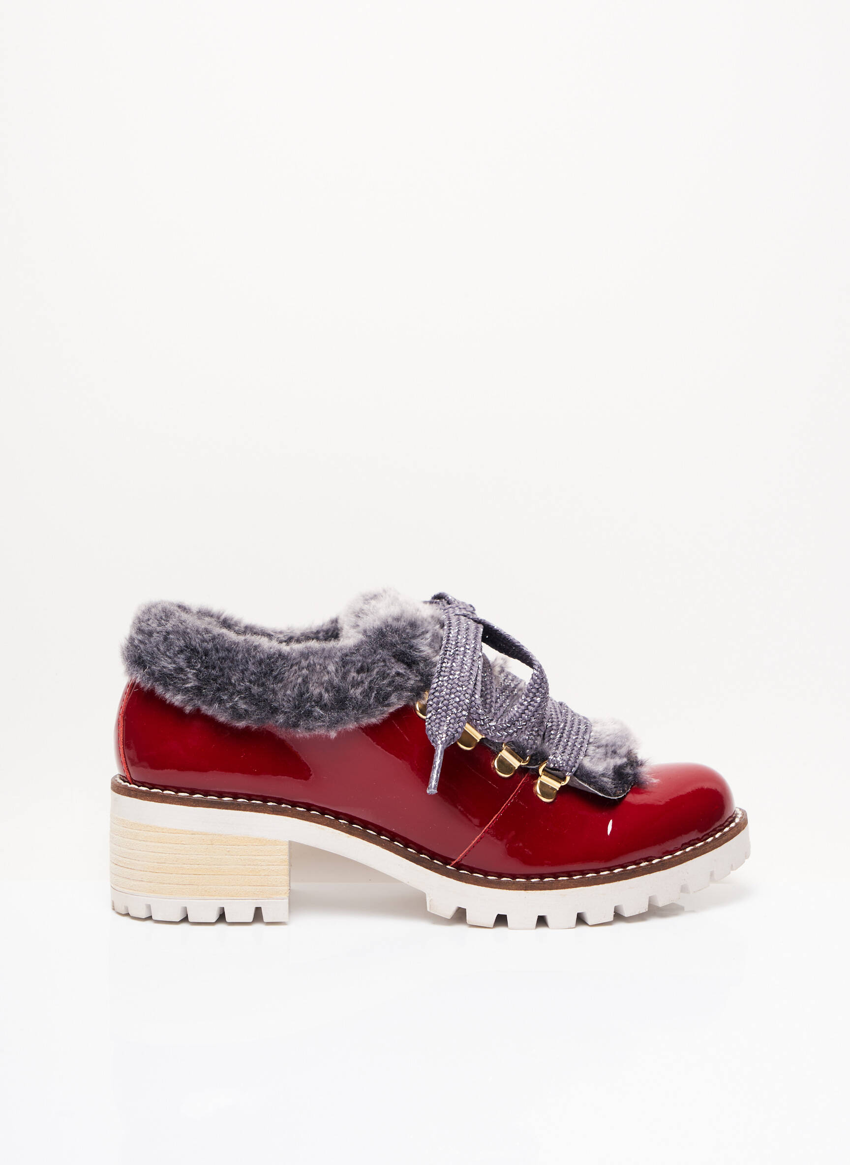 Salonissimos Derby Femme couleur rouge