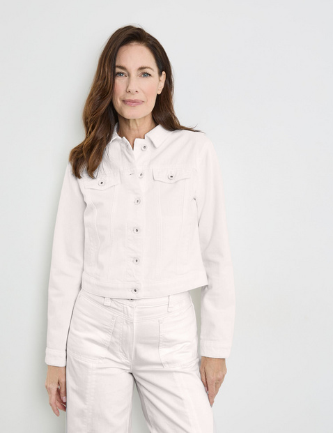 Jeansjacke aus Baumwolle