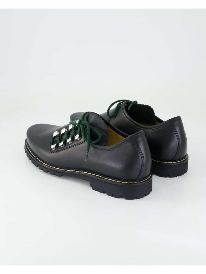 dirndl bua Haferlschuhe in Schwarz günstig kaufen