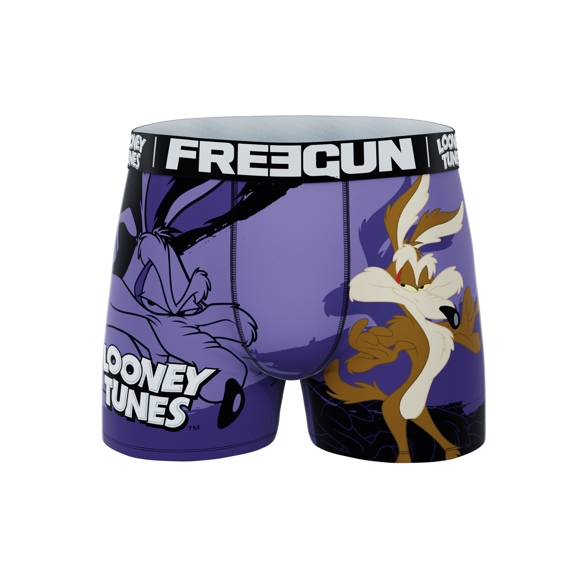 Boxer en microfibre Daffy Duck & Vil Coyote