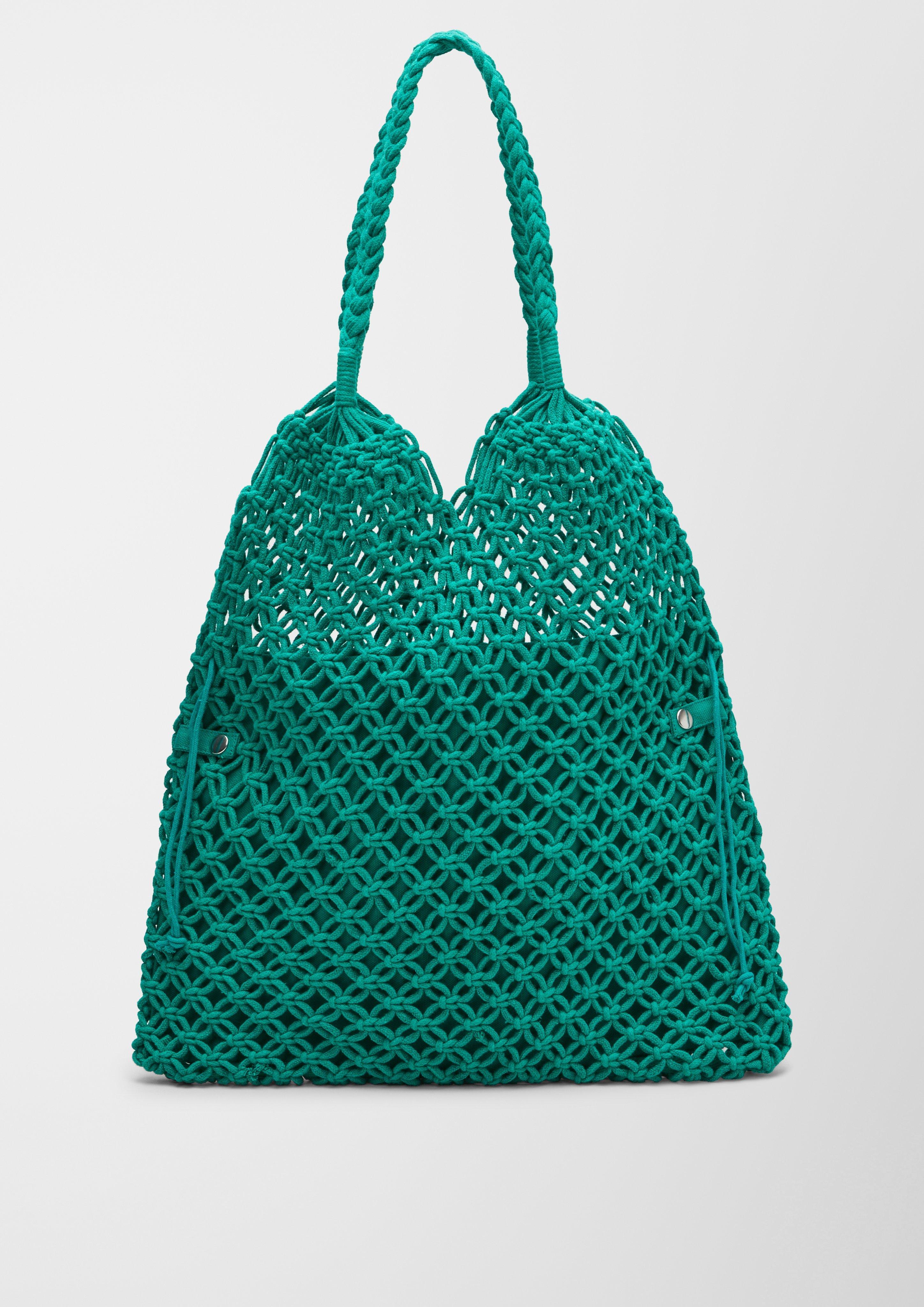 Makramee-Shopper mit Innentasche  2129935-7646
