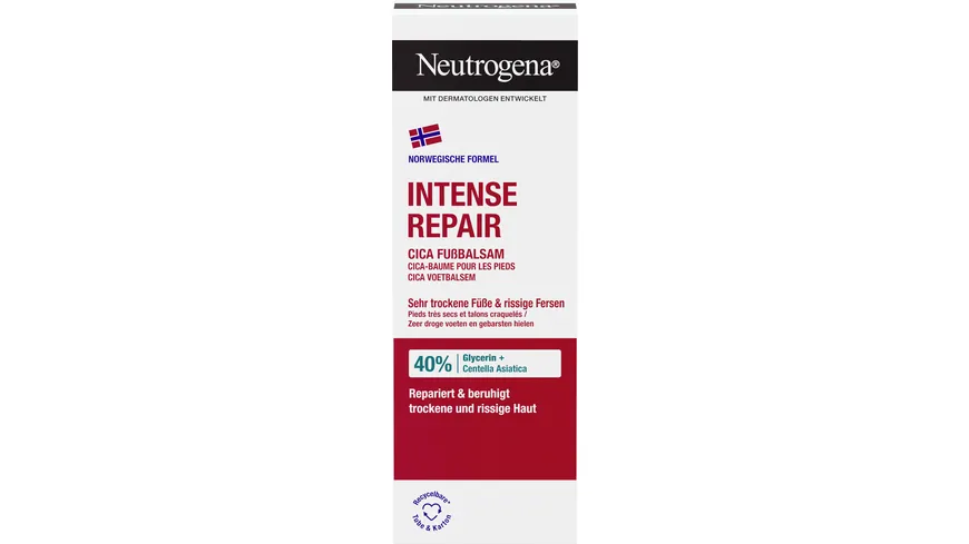 Neutrogena Norwegische Formel Intense Repair Reparierender Fußbalm 50 ml