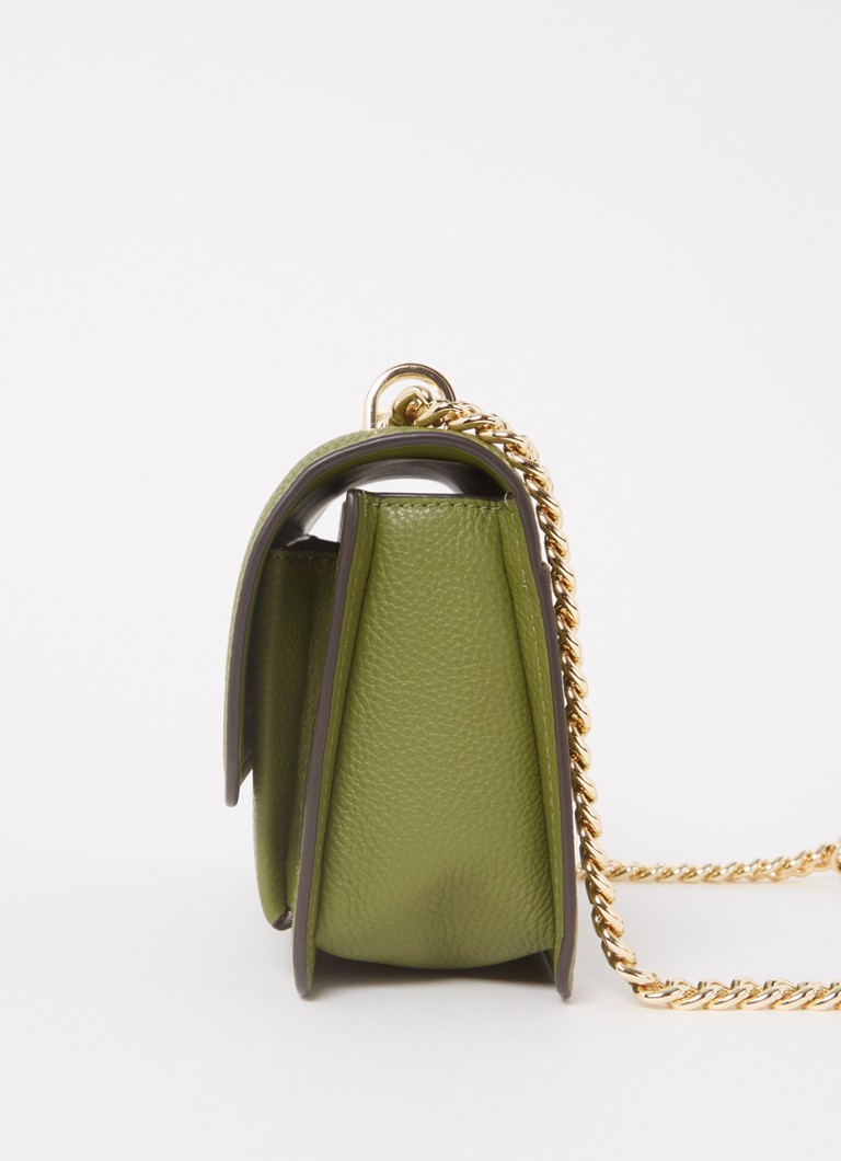 Michael Kors Claire Large textured leather crossbody bag