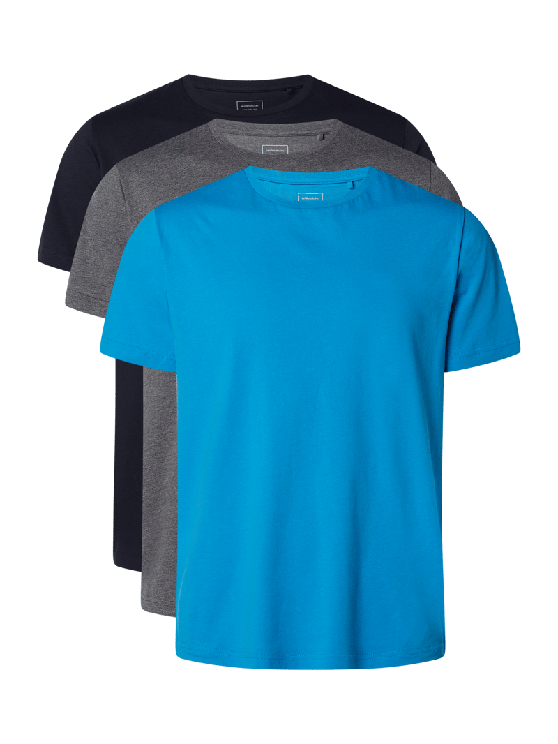 T-Shirt im 3er-Pack in blau