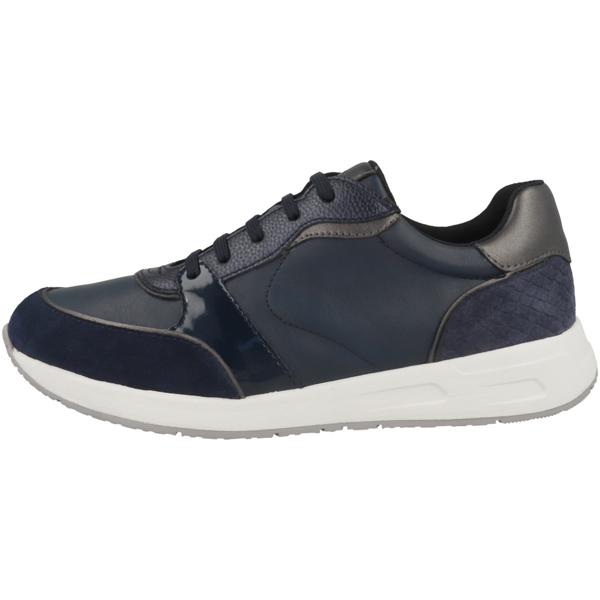 Geox D Bulmya A Sneaker Low dunkelblau