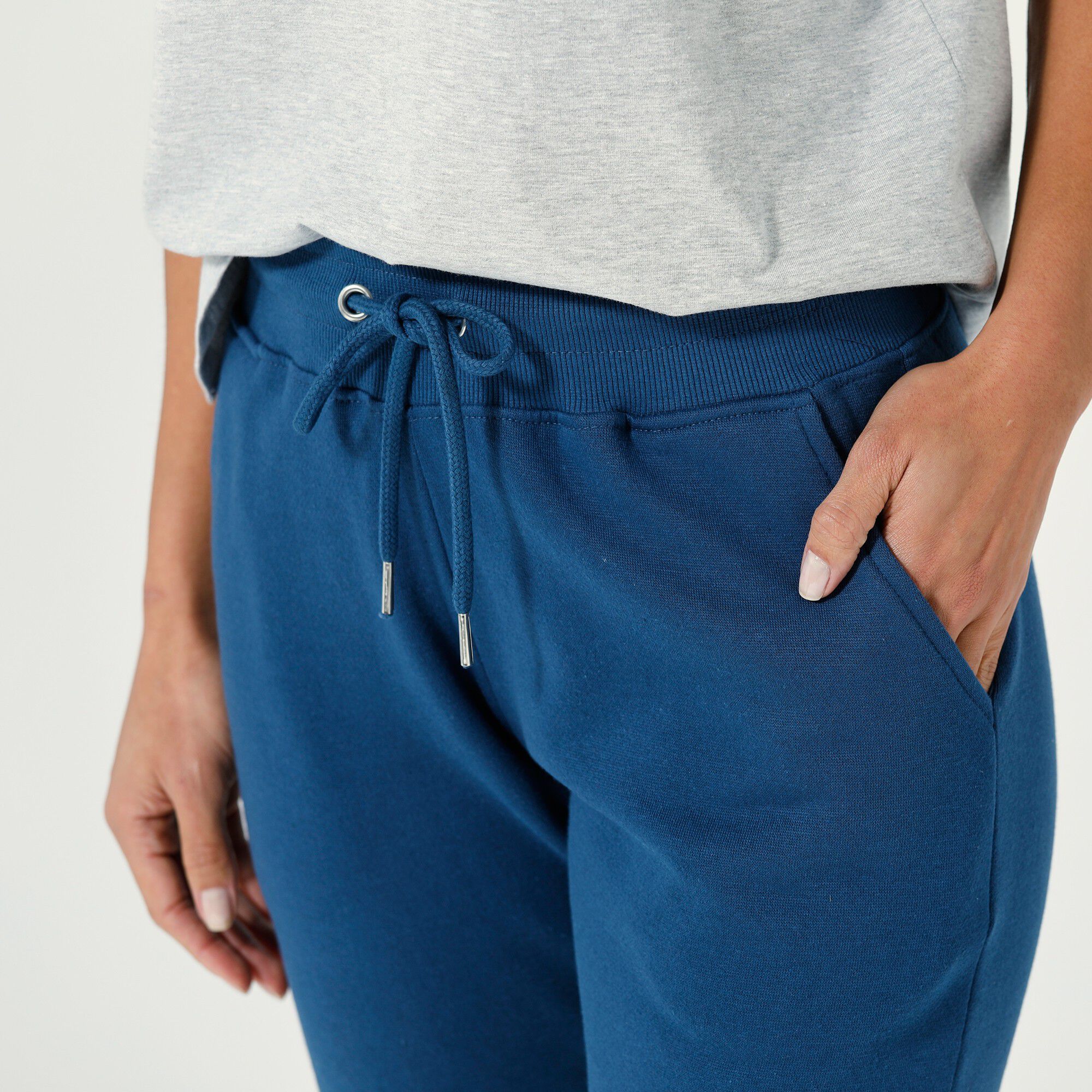 Pantalon jogging en molleton gratté