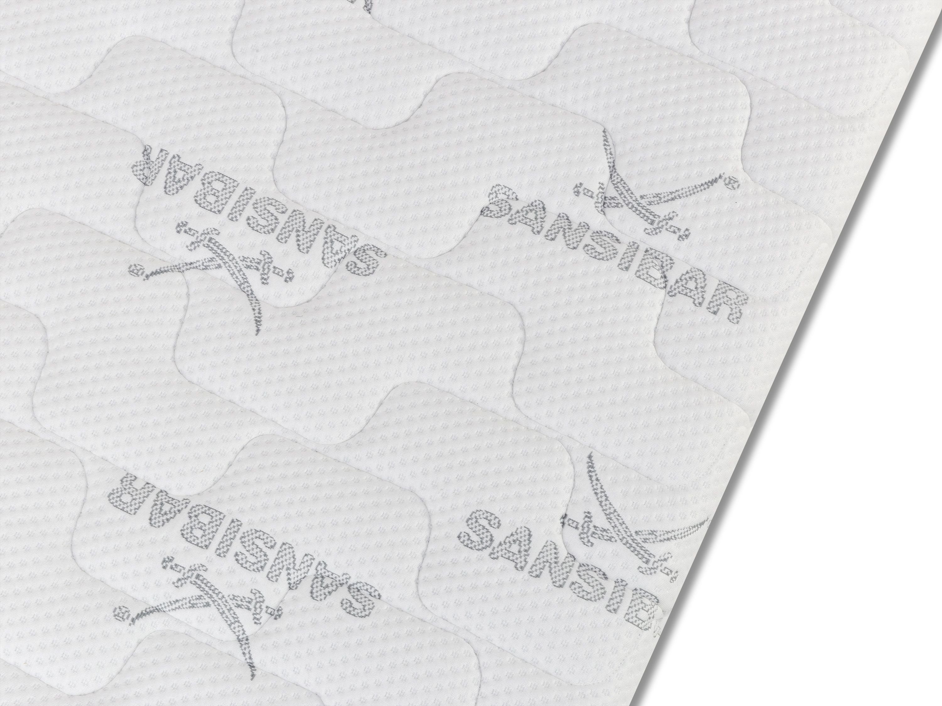 Topper KS-Topper, SANSIBAR Living, Kaltschaum, KS-Topper SANSIBAR LANGEOOG (H 6 cm) H 6 cm