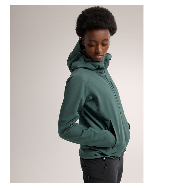 GAMMA HEAVYWEIGHT HOODY W Damen - Softshelljacke