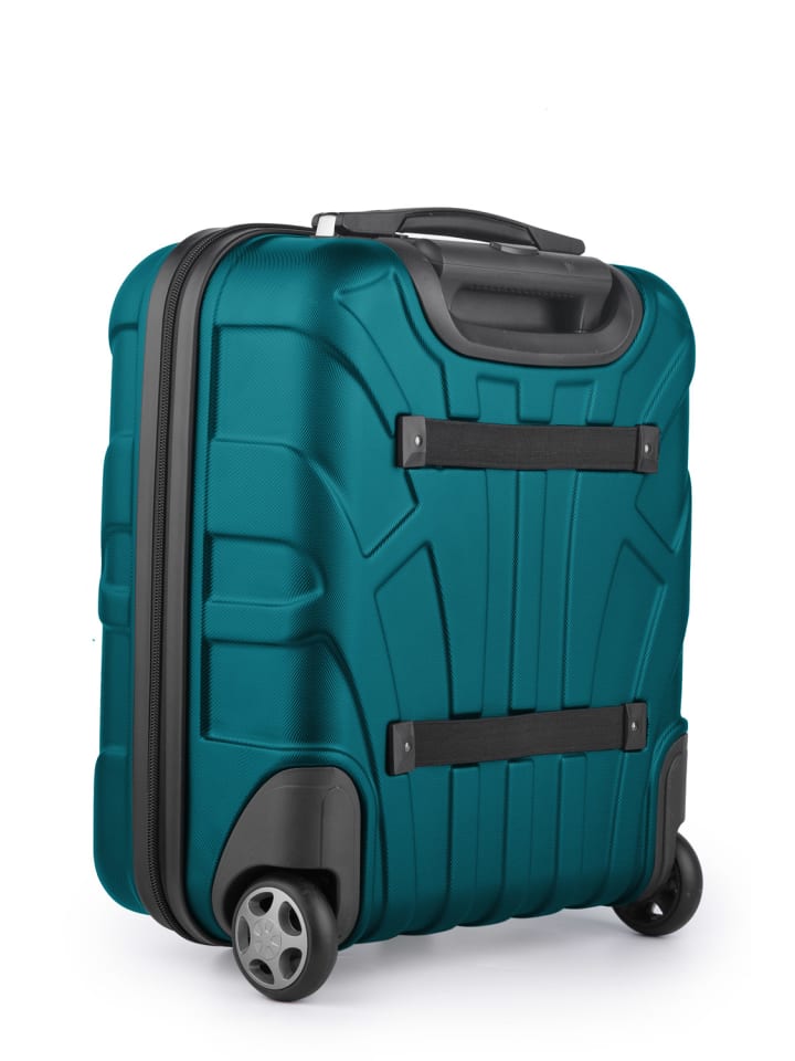 suitline Handgepäck EasyJet Koffer 45x36x20 Freigepäck 30 L in Aquagrün günstig kaufen S