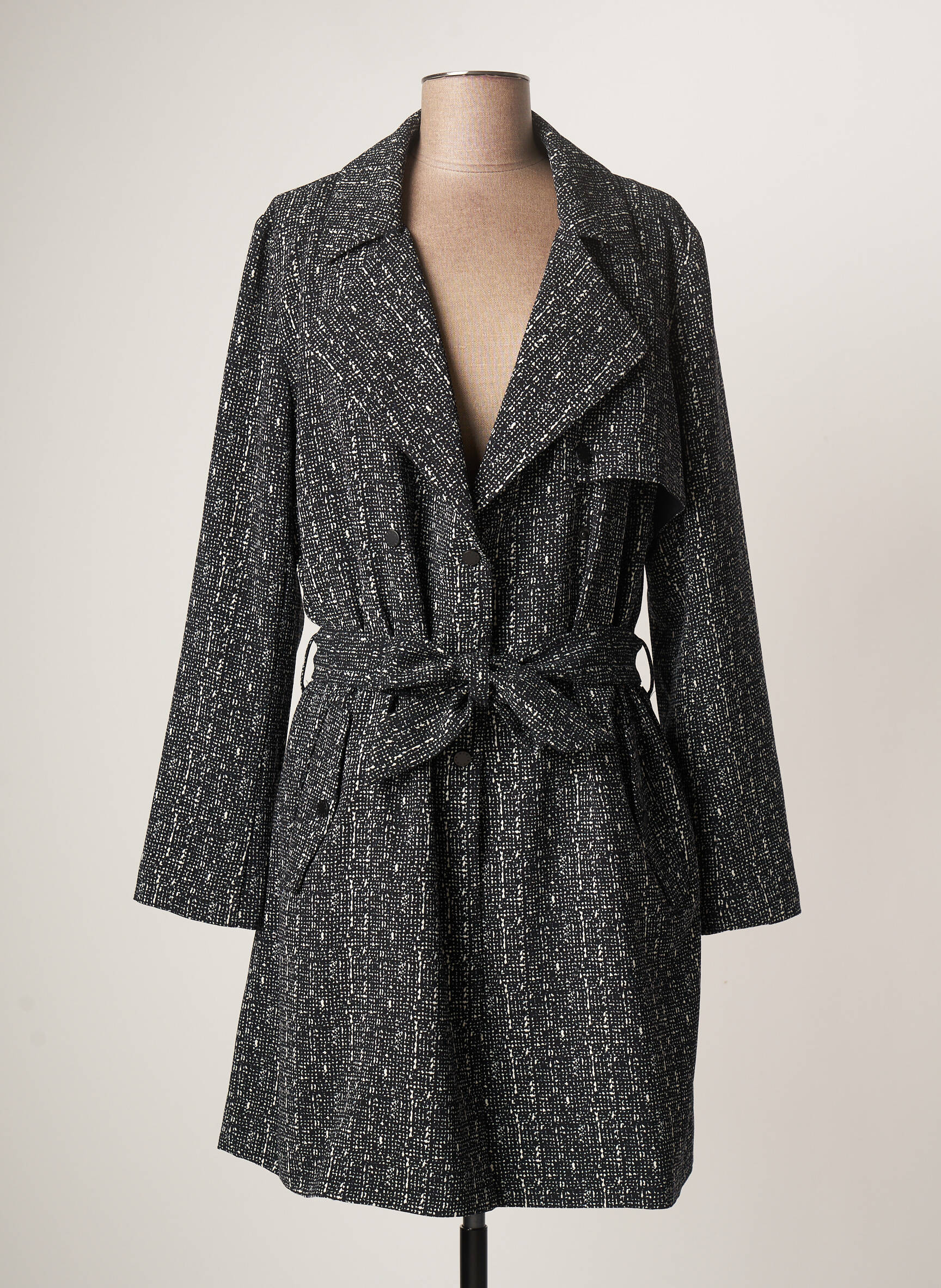 Elora Trenchs Femme couleur noir