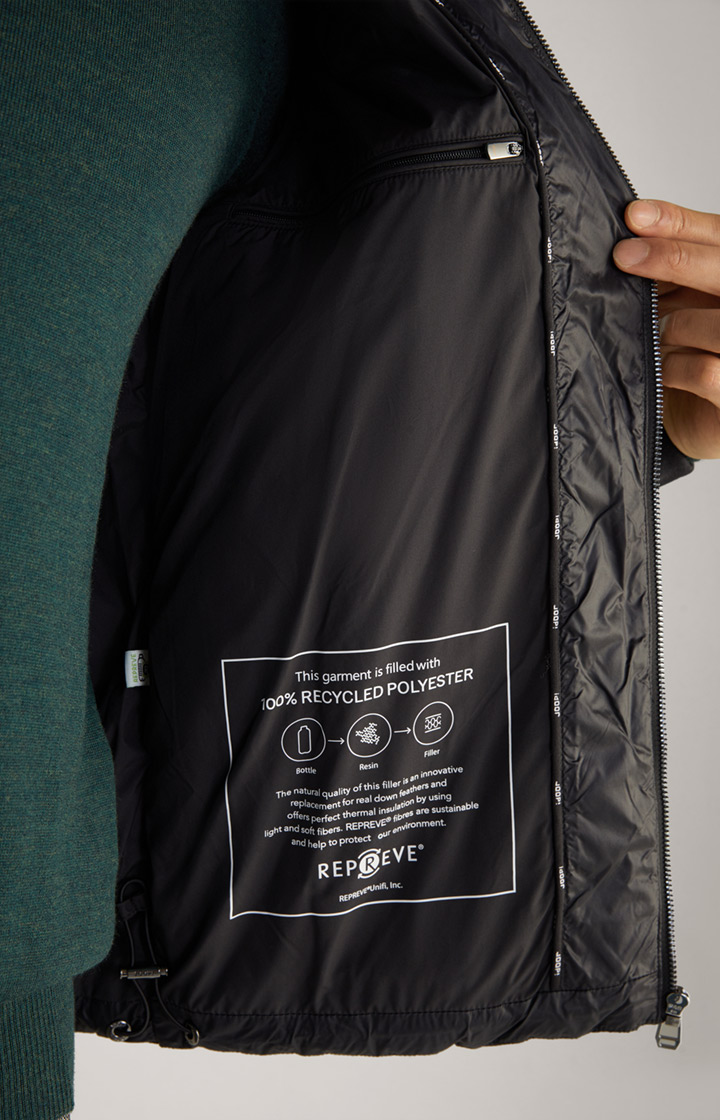 Steppjacke Ciscos in Schwarz