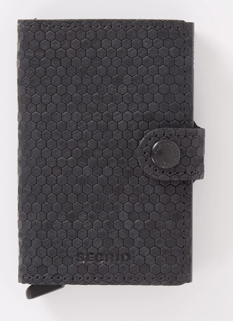 Secrid Hexagon leather card holder