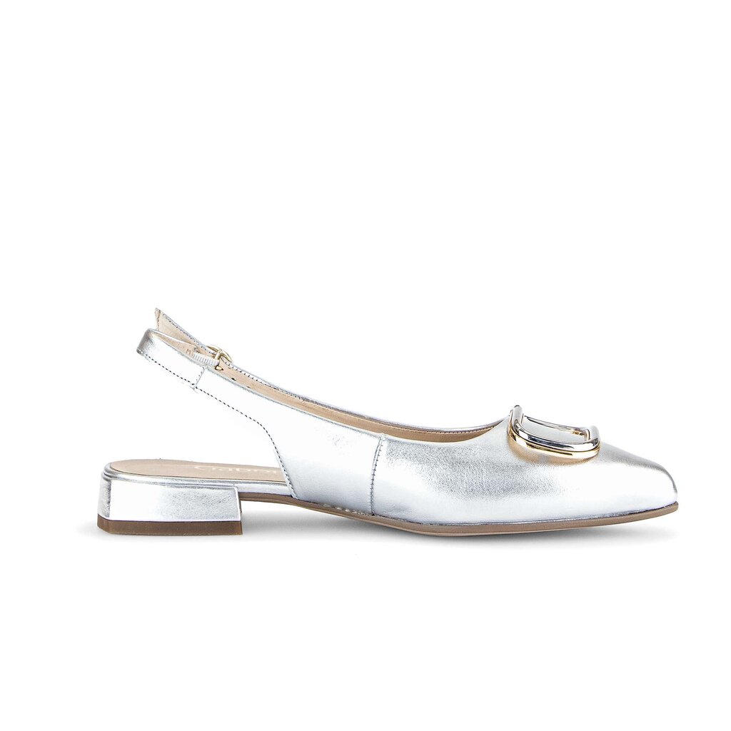 Gabor comfort Slingpumps silber