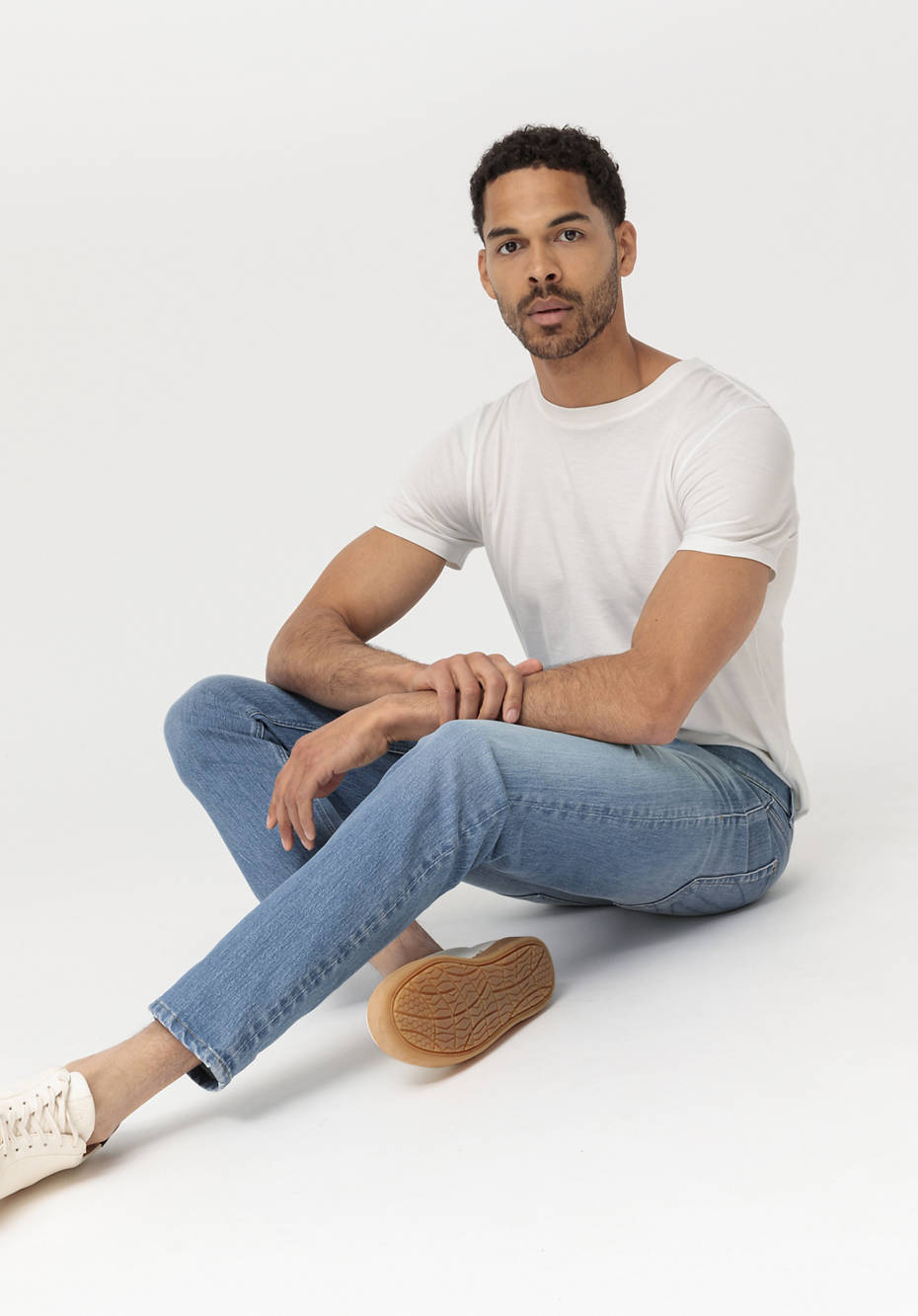 Jeans MADS Relaxed Tapered aus Bio-Denim