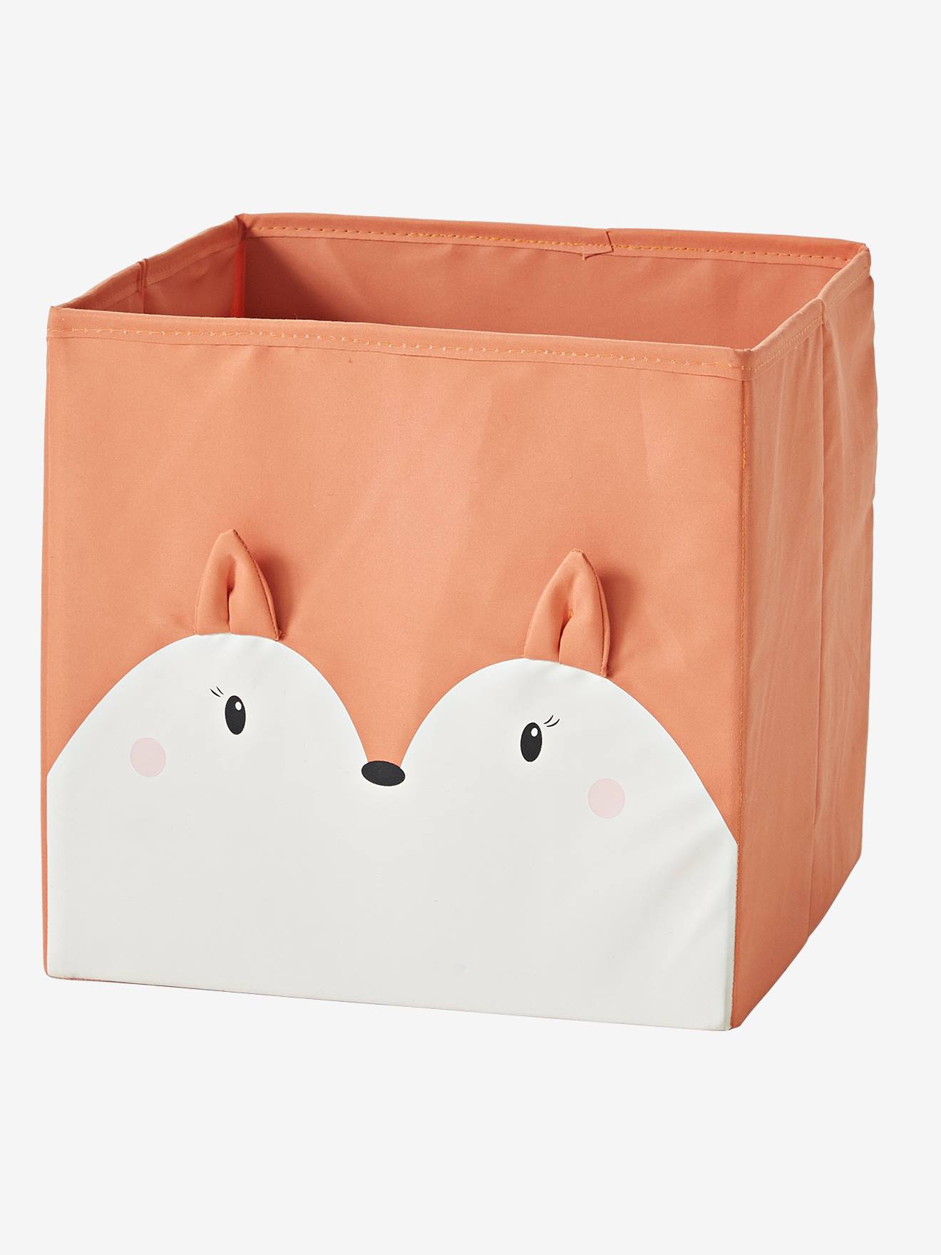 Vertbaudet Kinderzimmer 3er-Set Aufbewahrungsboxen BLUMENZAUBER - rosa