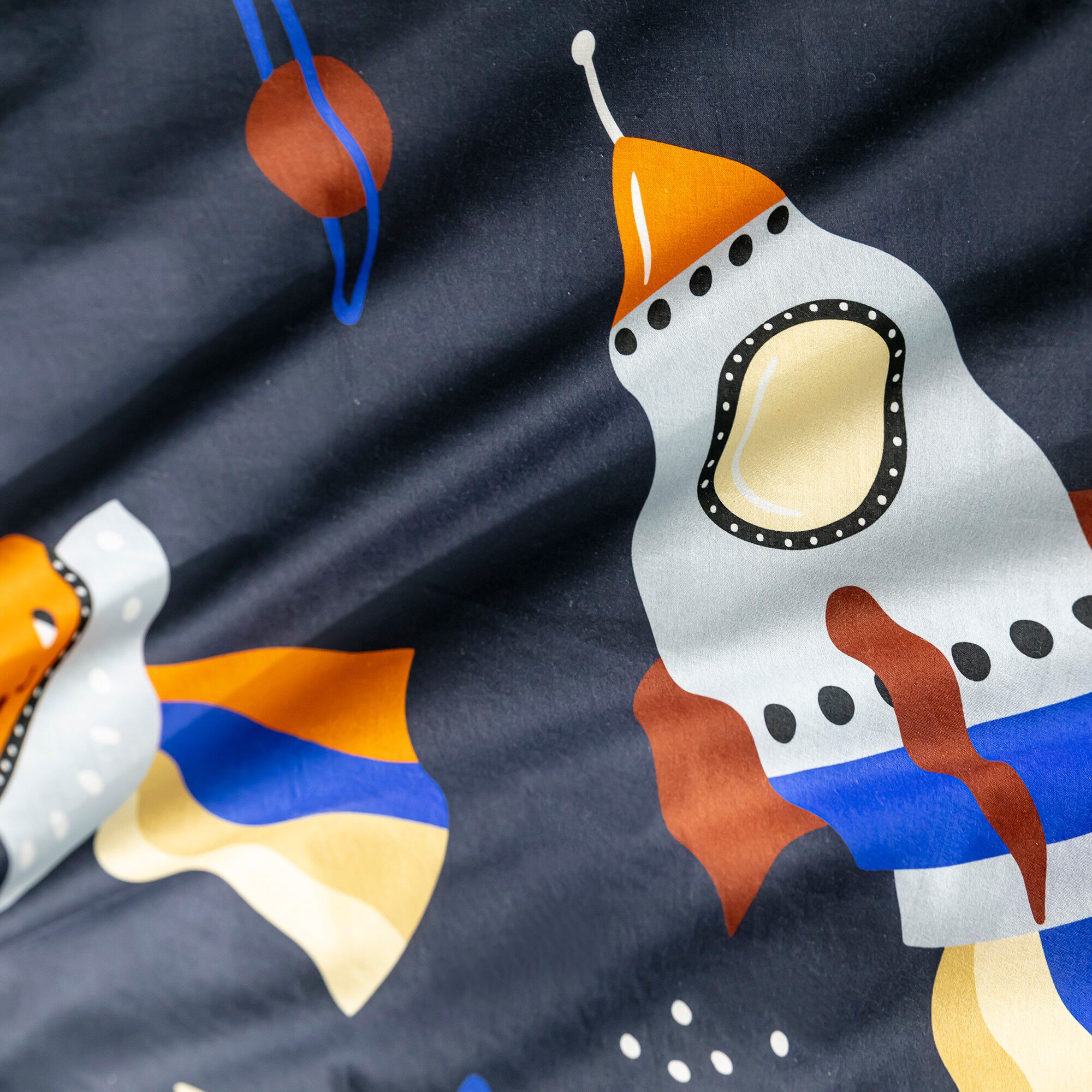 Linge de lit enfant Galaxy imprimé chat 1 personne